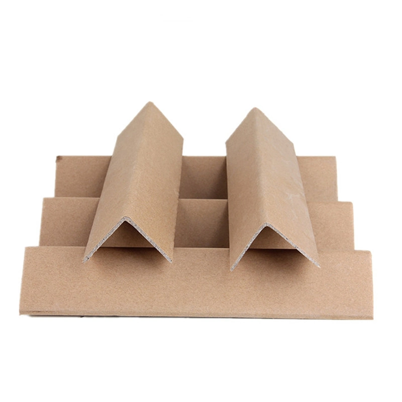 V Shape Hard Paper Pallet Edge Protectors Packing Material Carton Cardboard Corner Protector