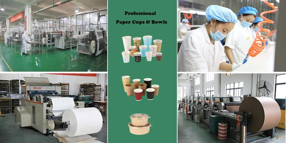 Biodegradable Disposable Cup Paper Cup Custom Manufacturers 7oz Thick Advertising Paper Cup Custom Water Cup Printing/100% Compstable Paper Cup