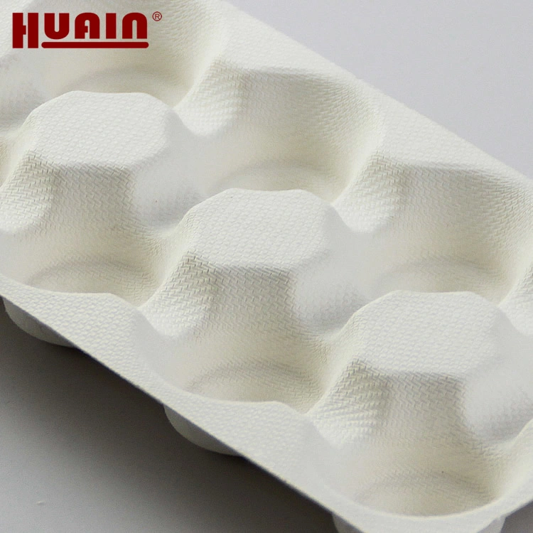 Biodegradable Packing Sugarcane Bagasse Wet Press Pulp Tray Fruit Packaging Trays