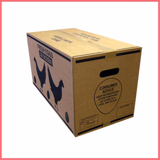 カスタマイズされたカスタムメーカーの包装卸売卵カートンボックス段ボール紙カートン