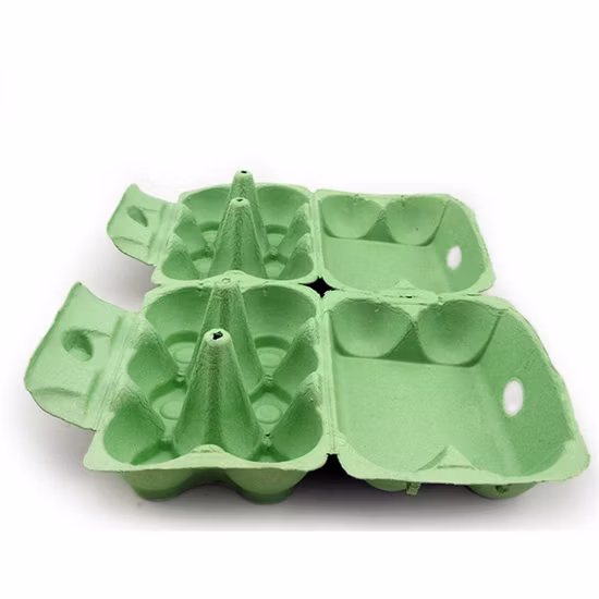 堆肥化可能なカラフルなヴィンテージファーム紙パルプ 12 ダースパック卵カートン