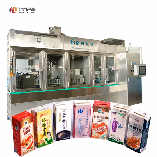 密封された紙製カートン